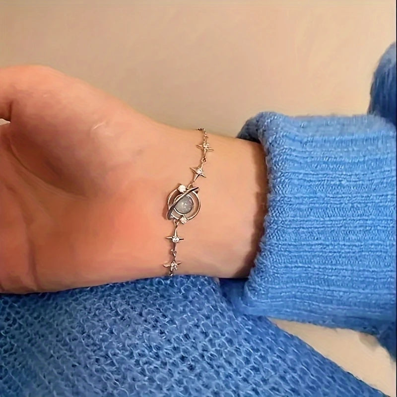 Elegant Celestial Charm Bracelet for Women