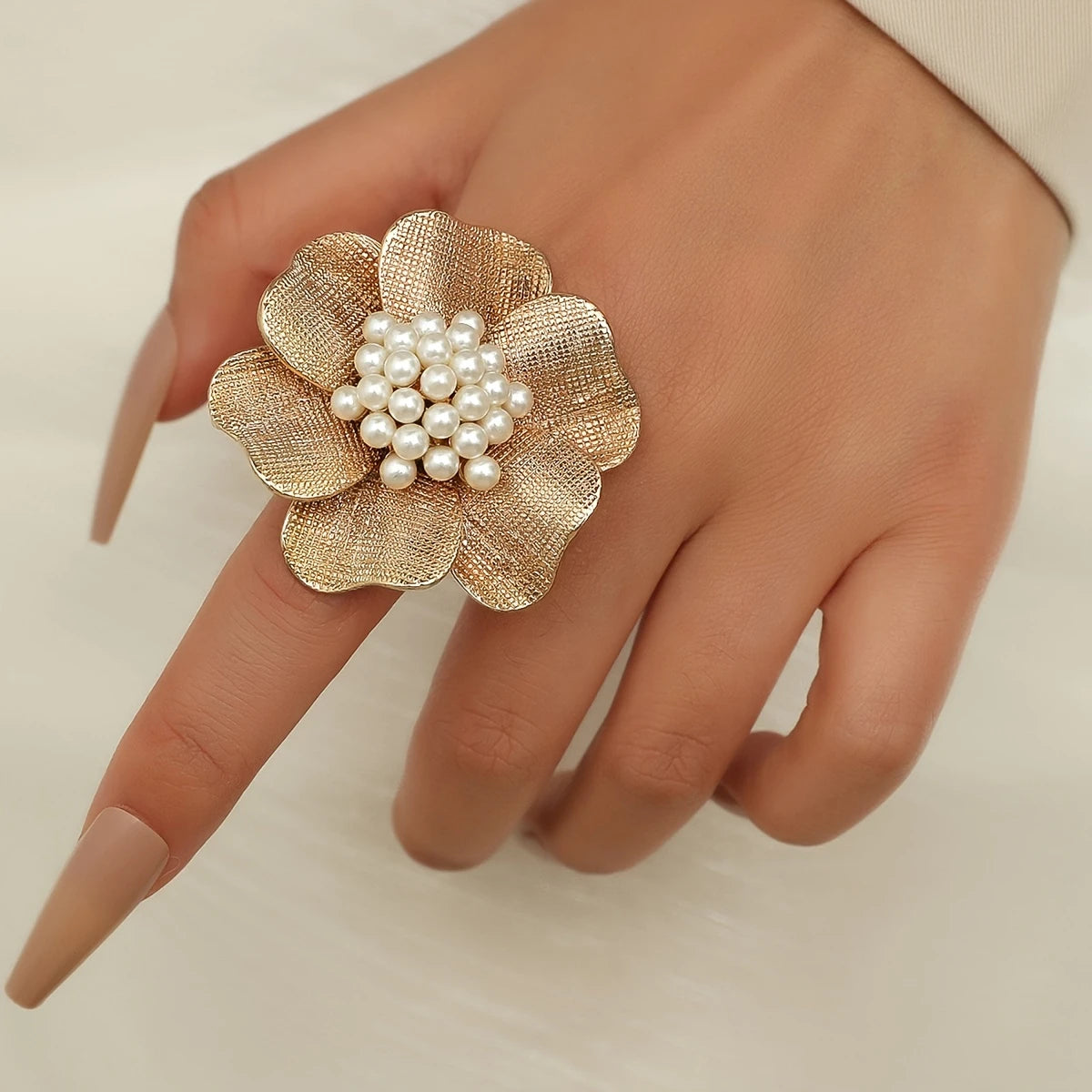 French Style Romantic Adjustable Ring for party