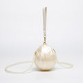 Elegant Acrylic Clutch Bag with Pearl Strap ( Big)